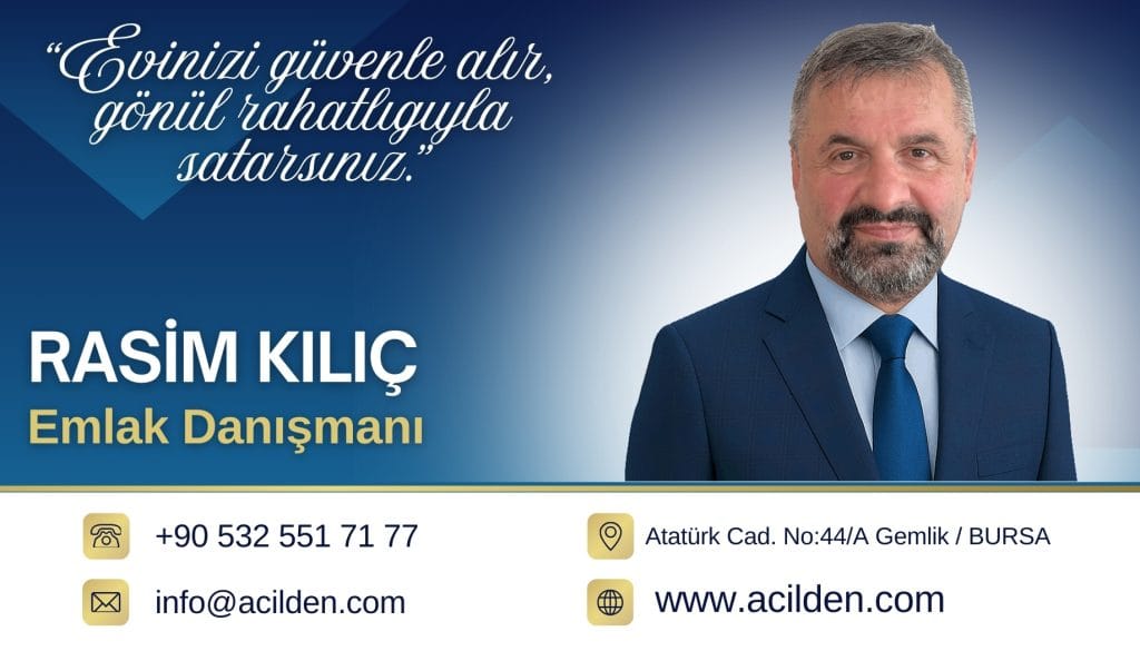 Rasim Kılıç ile Güvenli ve Profesyonel Alım Satım