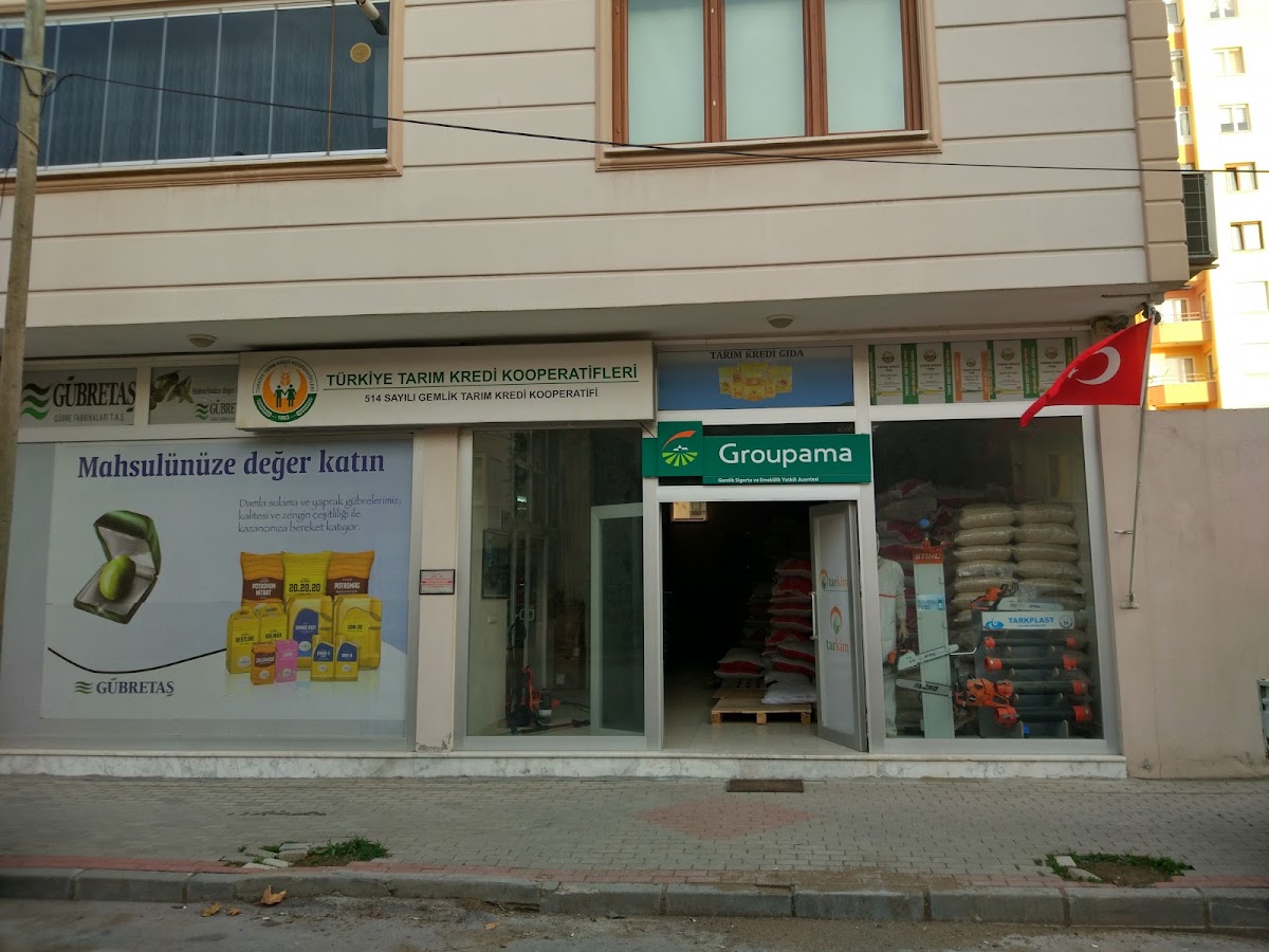 514 Sayılı Gemlik Tarım Kredi Kooperatifi