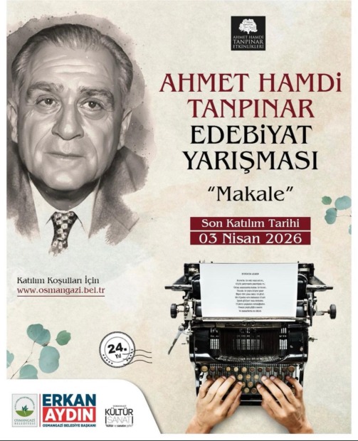 Ahmet Hamdi Tanpınar Edebiyat Yarışması Başvuruları Başladı