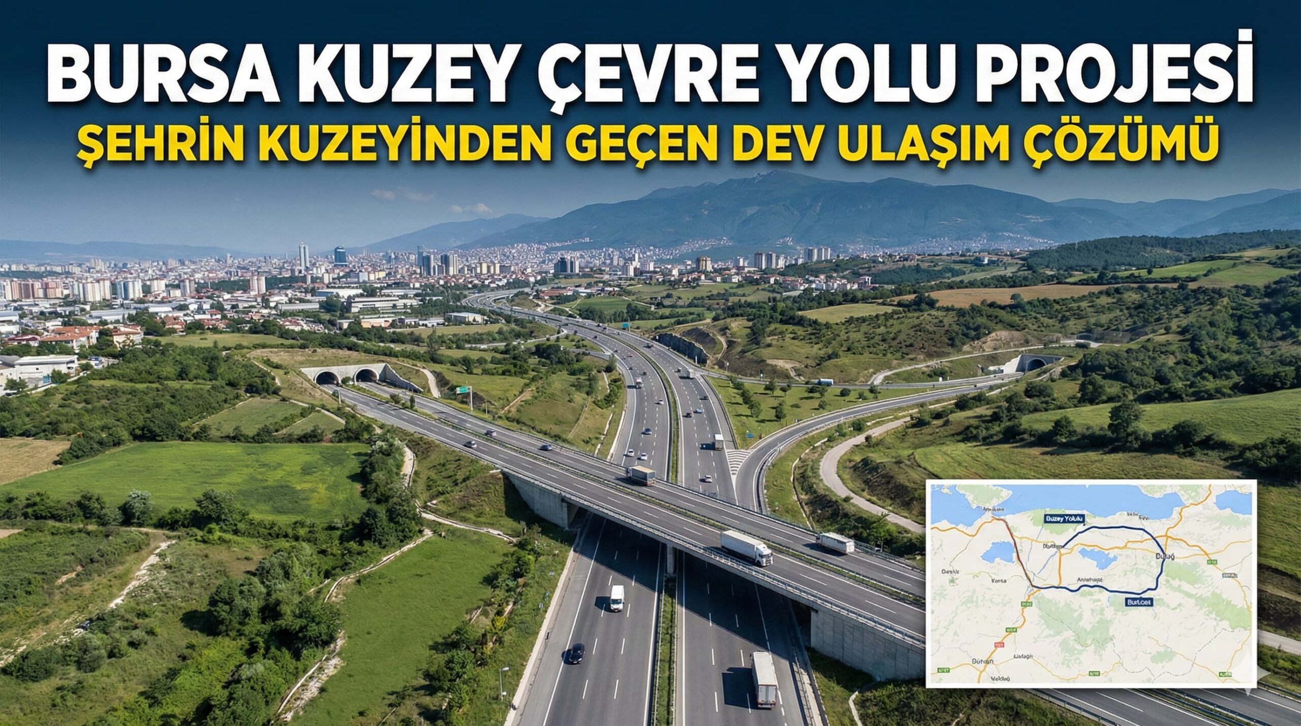 Bursa Kuzey Çevre Otoyolu: Gemlik’ten Başlayan Dev Ulaşım Hamlesi
