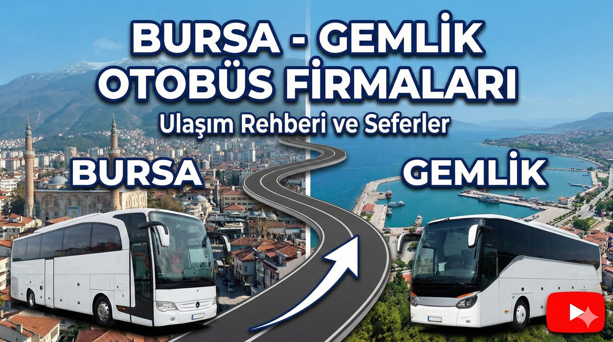 Bursa ve Gemlik arasında ulaşım sağlayan otobüs firmaları