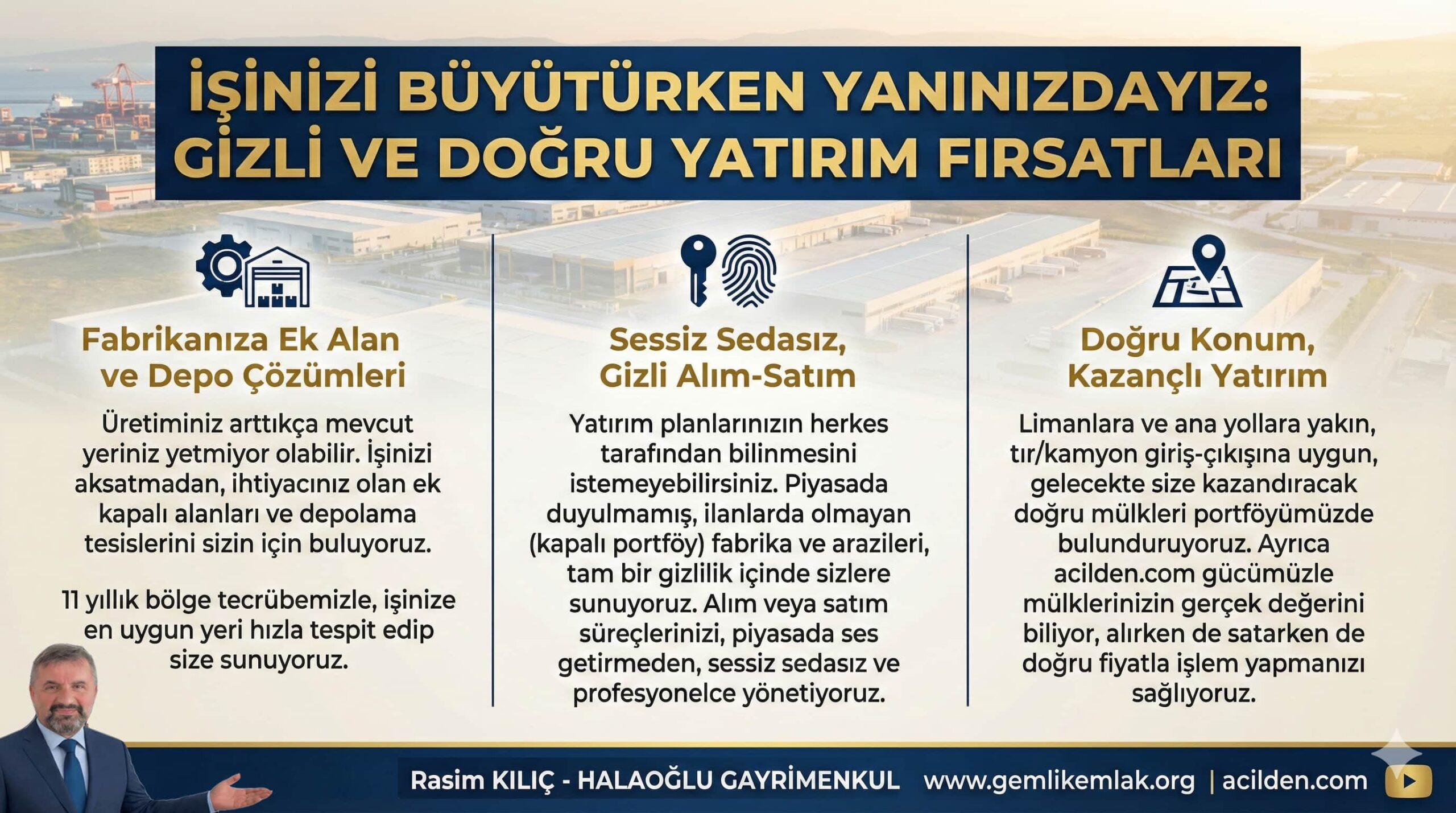 Rasim Kılıç - Ticari Gayrimenkul Uzmanları
