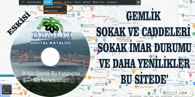 Gemlik Cadde ve Sokakları