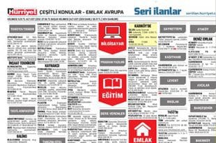 Seri İlanlar Hakkında: