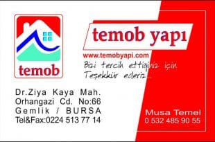 Temob yapı – Temel Mobilya