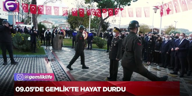 09.05'de Gemlik'te Hayat Durdu. 09.05'de Gemlik'te Hayat Durdu.