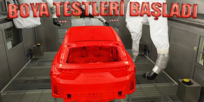 #TOGG Boya Testlerine Başladı!