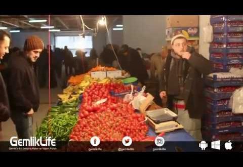 Gemlik Kapalı Pazaryeri Açıldı