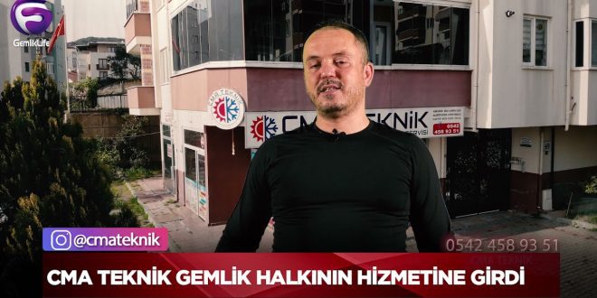 CMA Teknik, Gemlik halkının hizmetine girdi CMA Teknik, Gemlik halkının hizmetine girdi