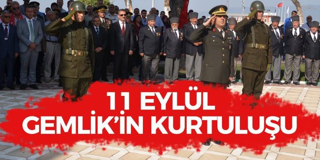 Gemlik'in Kurtuluşunun 95.Yılı Törenleri Gemlik'in Kurtuluşunun 95.Yılı Törenleri
