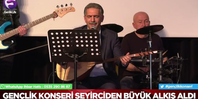 Gençlik Konseri seyirciden büyük alkış aldı Gençlik Konseri seyirciden büyük alkış aldı