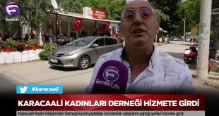 Karacaali Kadın Girişimciler Derneği hizmete girdi.