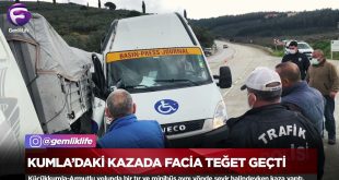 Kumla'daki kazada facia teğet geçti!