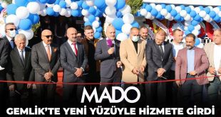 MADO Gemlik'te yeni yüzüyle hizmete girdi