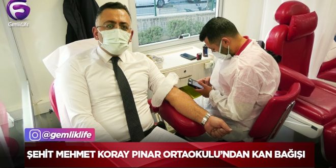 ŞEHİT MEHMET KORAY PINAR ORTAOKULU’NDAN KAN BAĞIŞI ŞEHİT MEHMET KORAY PINAR ORTAOKULU’NDAN KAN BAĞIŞI