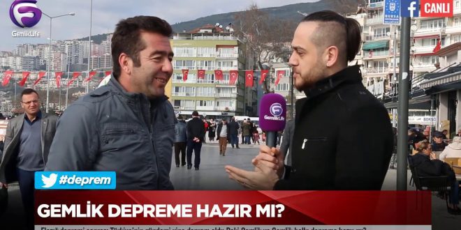 Sokak röportajı | Gemlik depreme hazır mı?