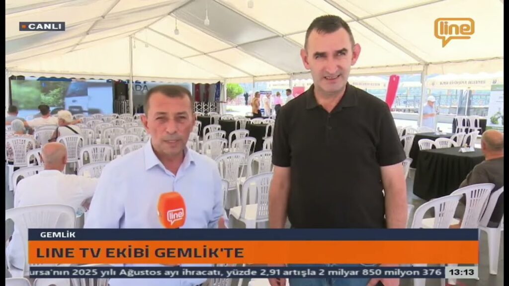 Line Tv Ekibi Gemlik’te
