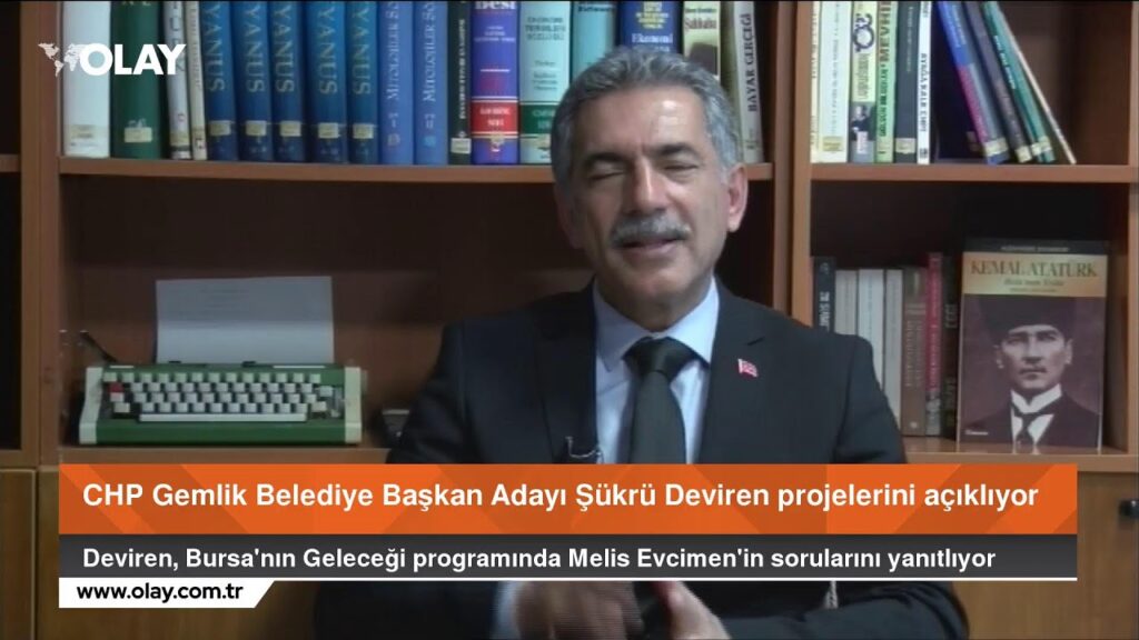 CHP Gemlik Belediye Başkan Adayı Şükrü Deviren projelerini açıklıyor