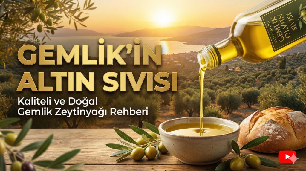 Gemlik’in Altın Sıvısı: Kaliteli ve Doğal Gemlik Zeytinyağı Rehberi