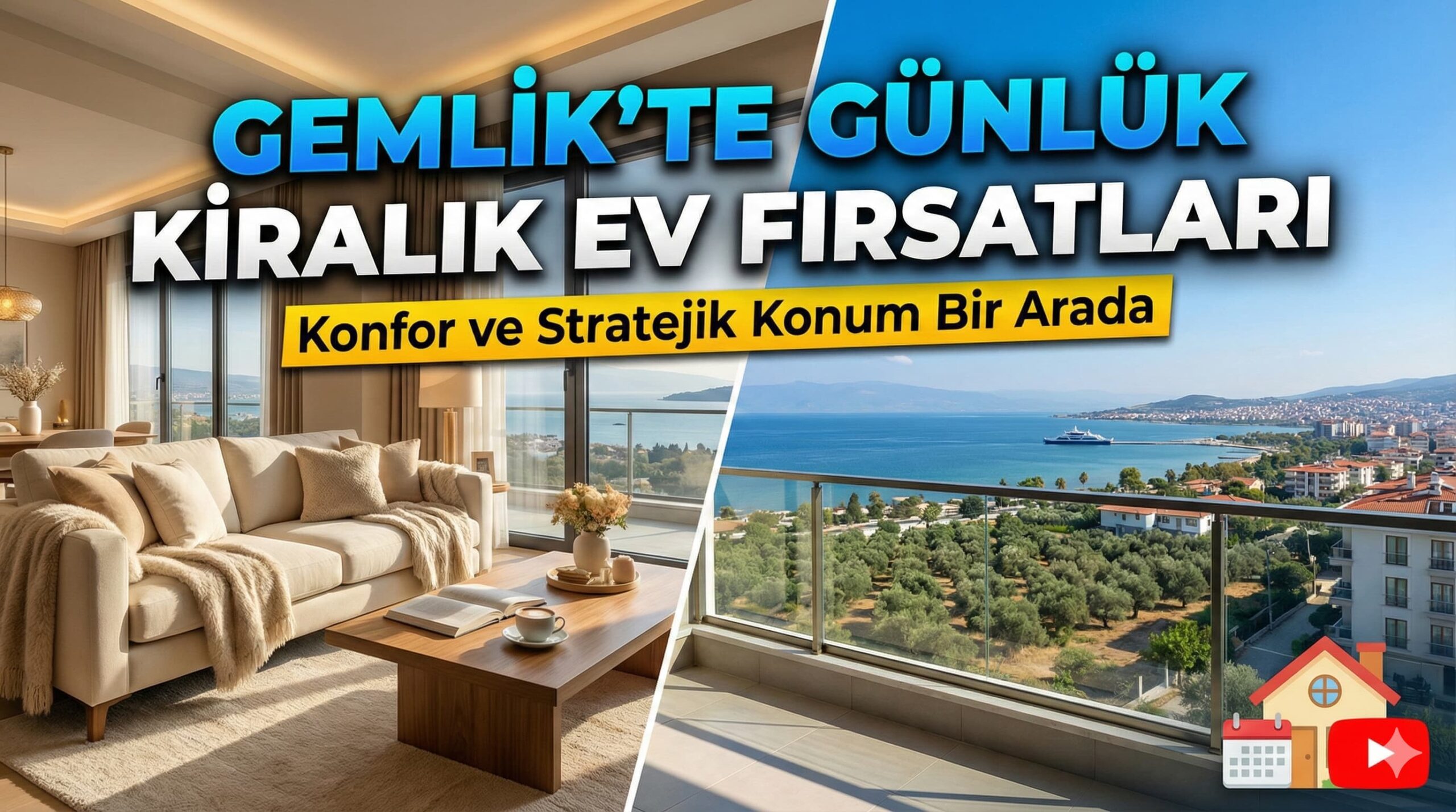 Gemlik’te Günlük Kiralık Ev Fırsatları