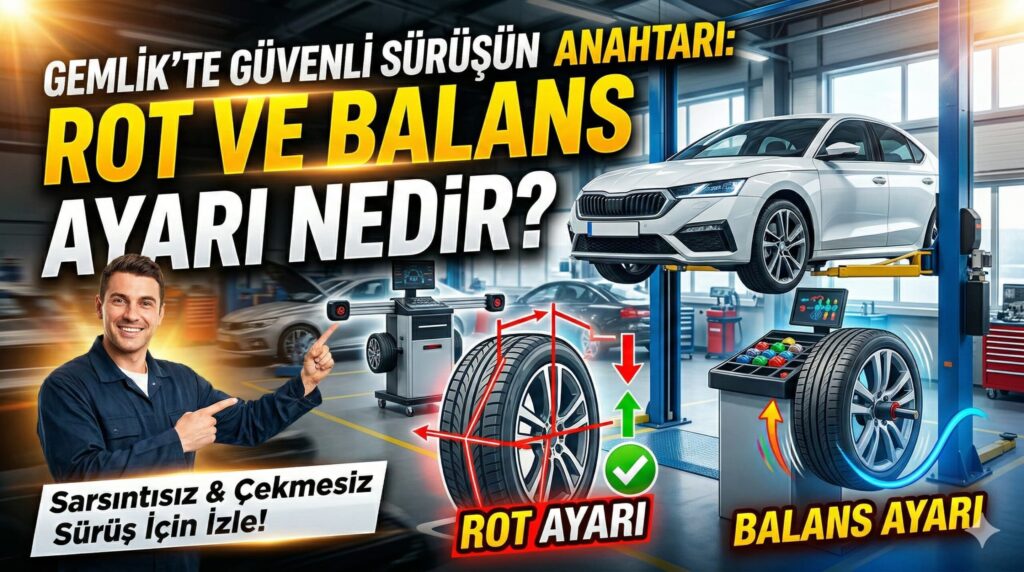 Gemlik’te Güvenli Sürüşün Anahtarı: Rot ve Balans Ayarı Nedir?