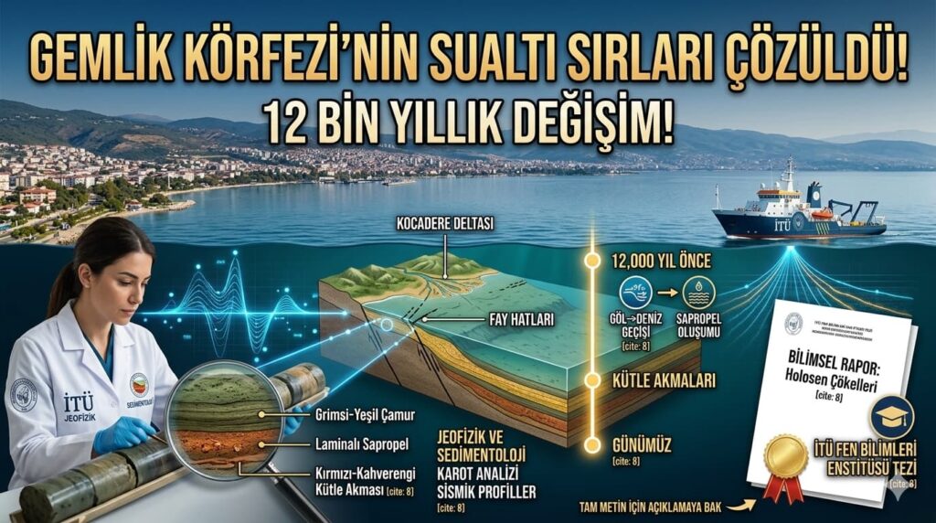 Gemlik Körfezi’nin Sualtı Sırları Çözüldü